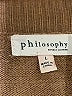 Philosophy Republic Clothing Brown Pullover Sweater Size L - photo 7
