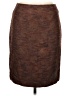 Albert Nipon Tweed Brown Formal Skirt Size 8 - photo 1