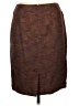 Albert Nipon Tweed Brown Formal Skirt Size 8 - photo 2