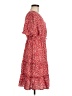 Shein 100% Polyester Print Red Casual Dress Size 8 - 10 - photo 4