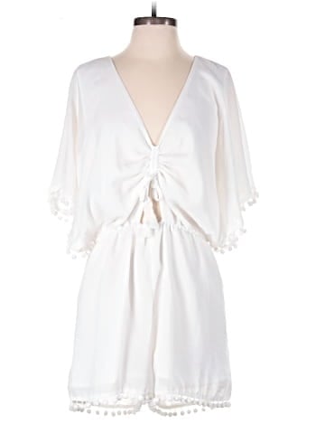 Red Carter Romper (view 1)
