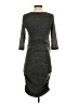 Ingrid + Isabel Gray Casual Dress Size XS - photo 2