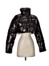 Zara Metallic Black Snow Jacket Size XS - photo 1