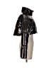 Zara Metallic Black Snow Jacket Size XS - photo 4