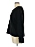 James Perse 100% Cotton Solid Black Pullover Sweater Size Lg (3) - photo 5