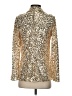 Sincerely Jules Metallic Gold Blazer Size S - photo 2