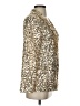 Sincerely Jules Metallic Gold Blazer Size S - photo 4