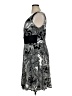 DressBarn Paisley Gray Cocktail Dress Size 14 - photo 5