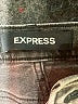 Express Black Denim Shorts Size 4 - photo 3