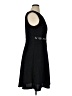 Scarlett 100% Polyester Tweed Black Cocktail Dress Size 16 - photo 4