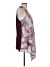 Charming Charlie 100% Polyester Purple Kimono Size L - photo 4