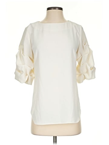Amanda Uprichard 3/4 Sleeve Blouse (view 1)