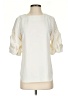 Amanda Uprichard 100% Polyester Ivory 3/4 Sleeve Blouse Size S - photo 1