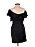 ALLSAINTS 100% Polyester Solid Black Cocktail Dress Size 00 - photo 2