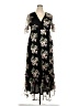 JJ's House 100% Polyester Floral Black Cocktail Dress Size XXL - photo 1