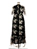JJ's House 100% Polyester Floral Black Cocktail Dress Size XXL - photo 2