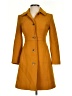 J.Crew 100% Polyester Yellow Coat Size 00 - photo 1