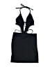 Shein Chevron-herringbone Black One Piece Swimsuit Size 6 - photo 2