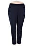Nina Leonard Solid Blue Active Pants Size 2X - photo 1