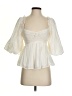 Sofie The label Ivory 3/4 Sleeve Blouse Size XS - photo 1