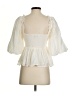 Sofie The label Ivory 3/4 Sleeve Blouse Size XS - photo 2