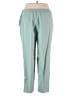 Bend Over 100% Polyester Color Block Green Track Pants Size 20 (petite) - photo 2