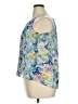 Escalier 100% Polyester Blue Sleeveless Blouse Size 16 - photo 5