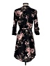 41Hawthorn 100% Polyester Floral Black Casual Dress Size XS - photo 2