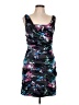 Express Floral Multi Color Black Cocktail Dress Size 10 - photo 1