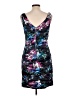 Express Floral Multi Color Black Cocktail Dress Size 10 - photo 2