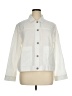 Escada Ivory Long Sleeve Button-Down Shirt Size XL - photo 1