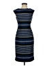 Calvin Klein Stripes Blue Casual Dress Size P (petite) - photo 1