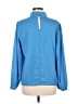 Ann Taylor Blue Long Sleeve Blouse Size M - photo 2