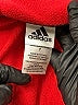 Adidas 100% Polyester Red Track Jacket Size 7 - photo 3