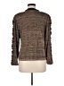 misook 100% Rayon Brown Long Sleeve Top Size M - photo 2