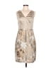 Kay Unger Tan Cocktail Dress Size 6 - photo 1