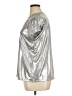 Torrid Metallic Silver Short Sleeve T-Shirt Size 1X Plus (1) - photo 5
