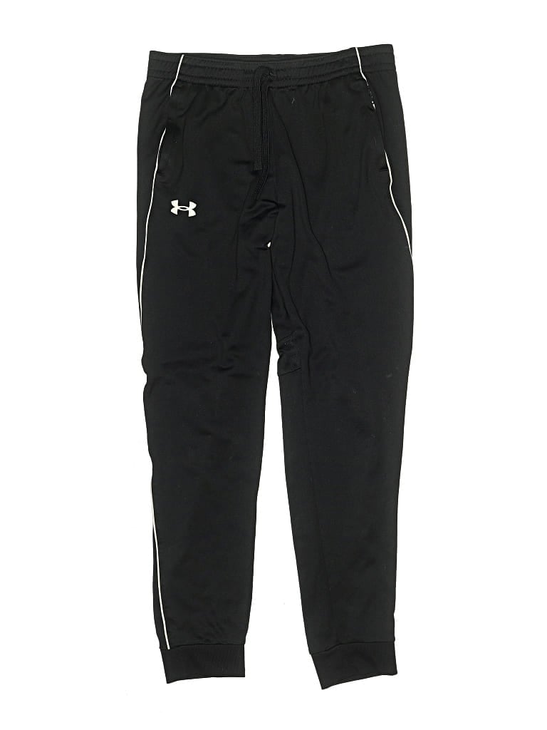 Pre-owned Under Armour Kids' Track Pants In Black