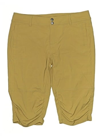 PrAna Khaki Shorts (view 1)