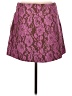 CeCe Floral Pink Burgundy Formal Skirt Size 8 - photo 2