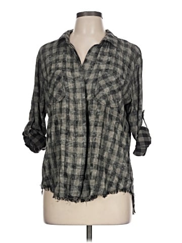 Cloth & Stone 3/4 Sleeve Button-Down Shirt (view 1)