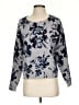 Cynthia Rowley TJX Floral Gray Pullover Sweater Size S - photo 1