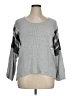 Falls Creek Chevron-herringbone Gray Pullover Sweater Size 1X - photo 1