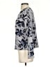 Cynthia Rowley TJX Floral Gray Pullover Sweater Size S - photo 5