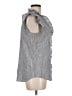 Anne Klein Gray Sleeveless Blouse Size M - photo 4