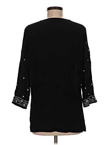 Cathy Daniels 3/4 Sleeve Blouse (view 2)