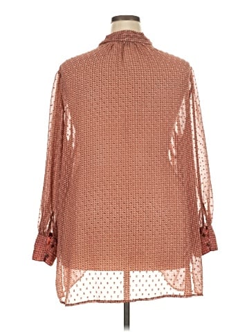 Adrianna Papell Long Sleeve Blouse (view 2)