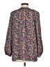 Tucker 100% Silk Blue 3/4 Sleeve Silk Top Size M - photo 2
