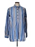 Odille Stripes Blue Long Sleeve Button-Down Shirt Size L (estimated) - photo 1