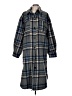 Long Tall Sally Plaid Blue Poncho Size 6 - photo 1